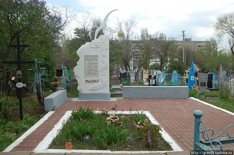 Памятник воинам полка М.Расковой, погибшим в ВОВ