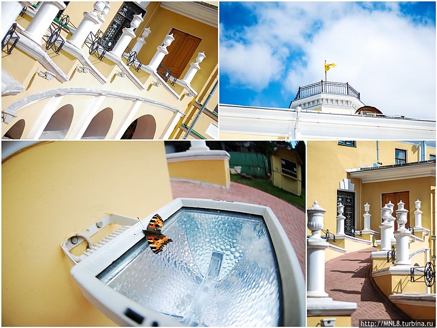 Губернаторский дом (вид со стороны сада)