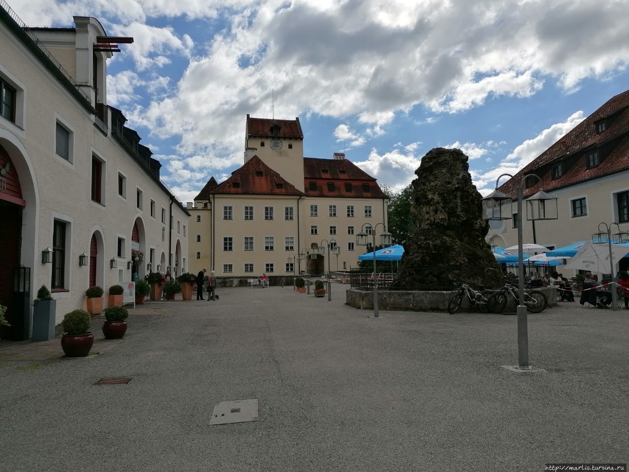 3амок  и пивоварня  Зеефельд / Schloß Seefeld