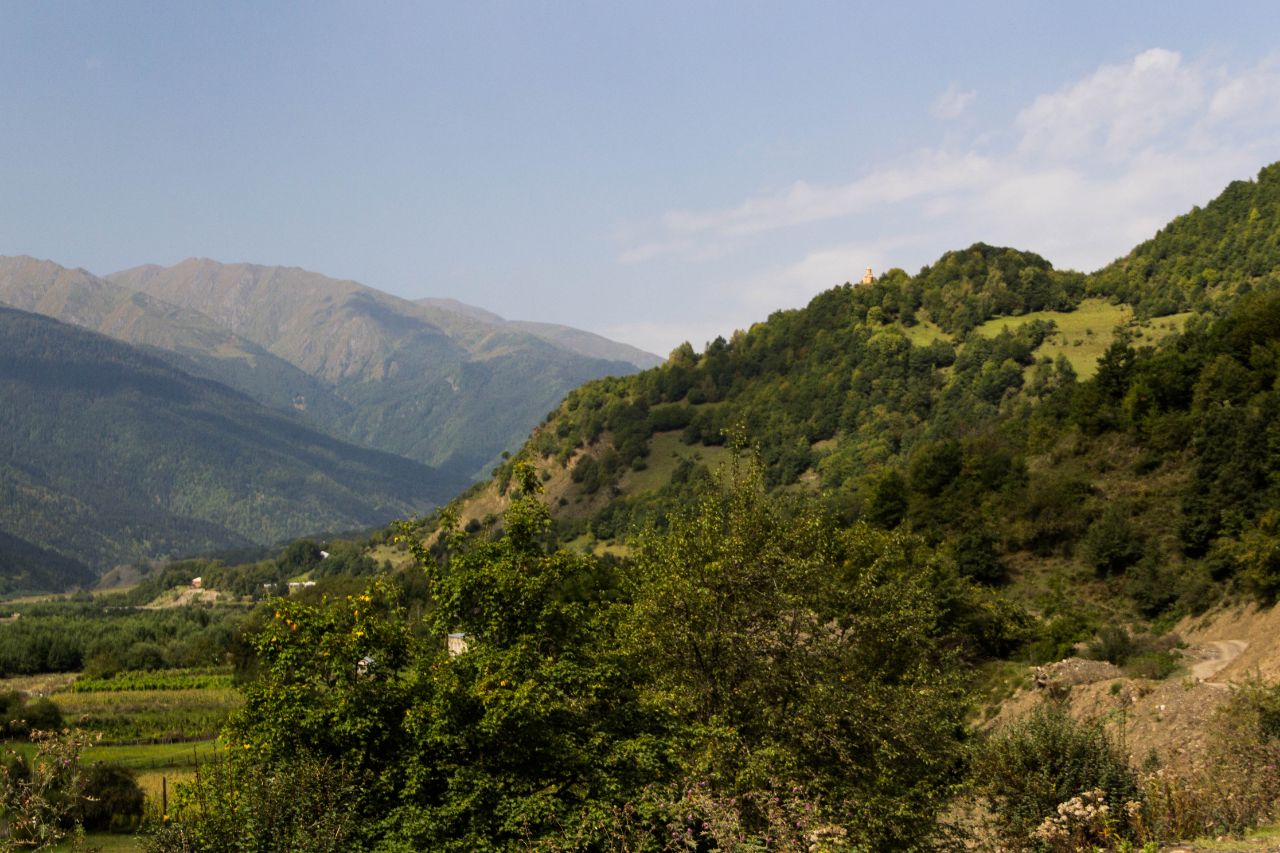 прогулка от Сасаши до Меле Сасаши, Грузия