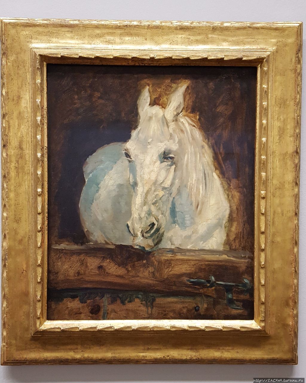 Тулуз-Лотрек, Белая лошадь Газель (1881) Вена, Австрия