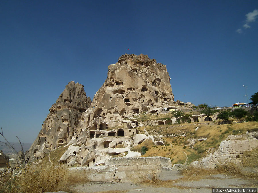 Крепость Учхисар в Каппадокии