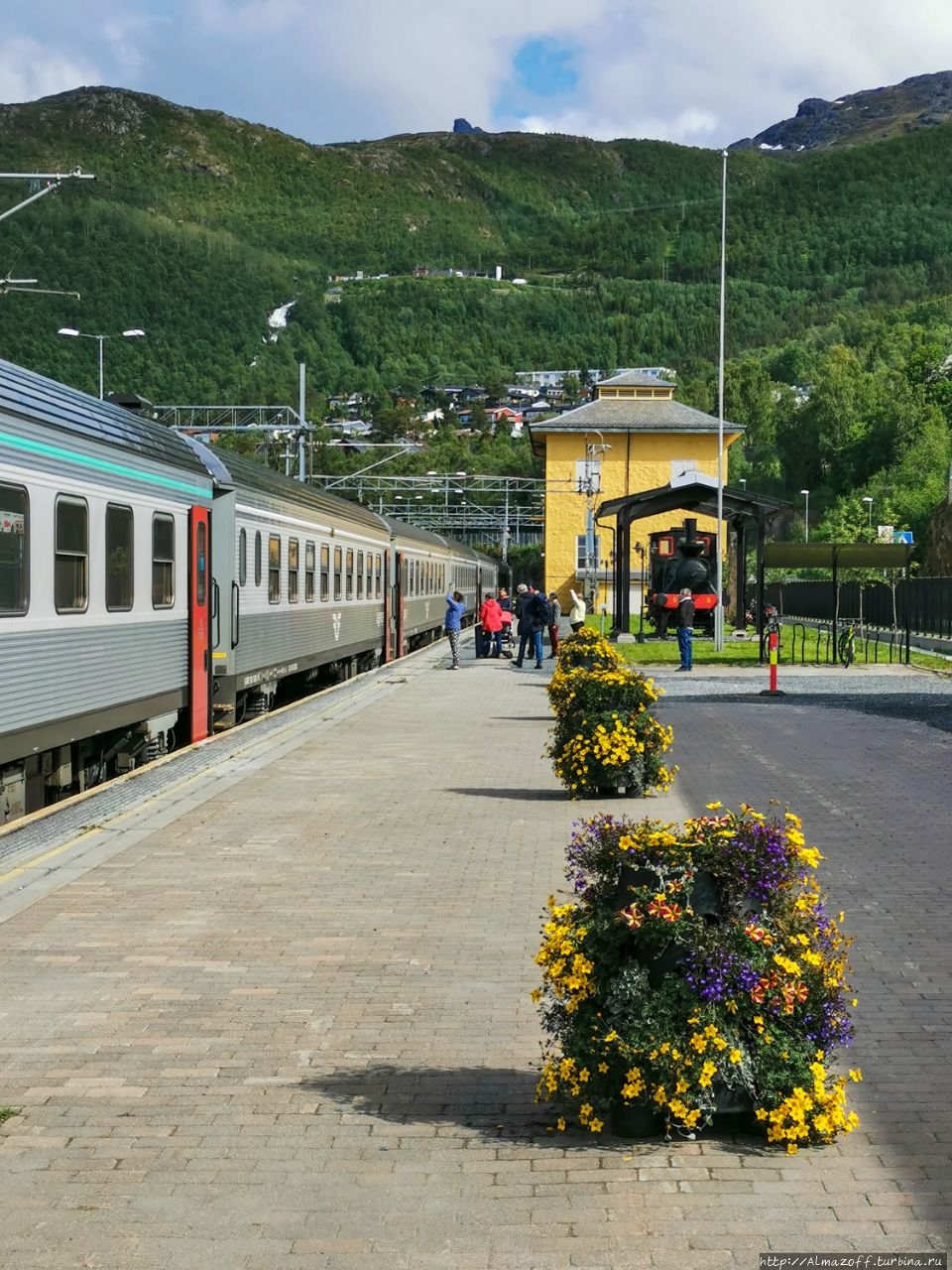 Нарвик — крайняя точка железнодорожной линии Мальмбанан Нарвик, Норвегия