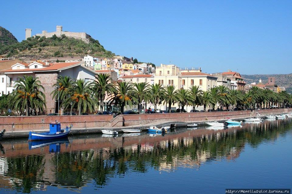 Пешеходный маршрут:Bosa- Castello  Malaspina (Sardegna) Боза, Италия