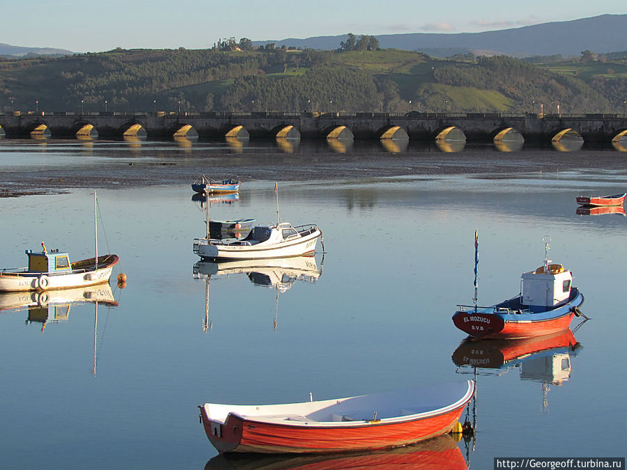 Сан-Висенте-де-ла-Баркера, рыбацкий городок на западе Кантабрии