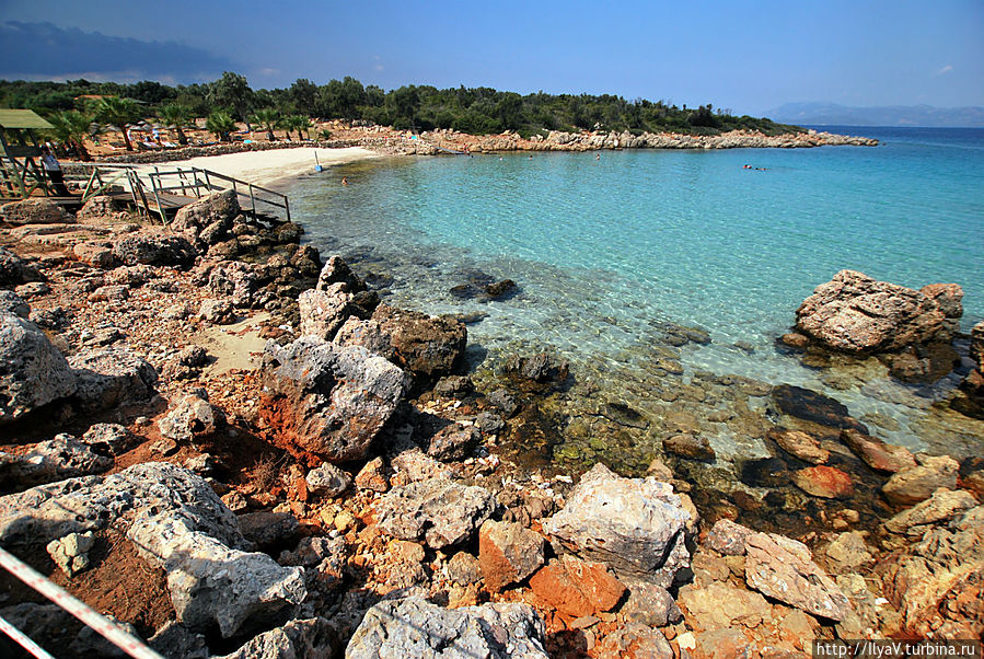 Остров Седир. Пляж Клеопатры Мармарис, Турция