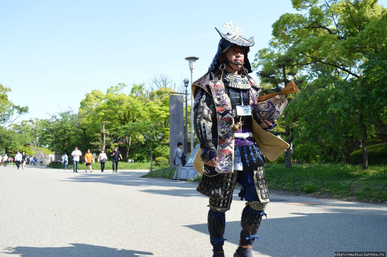 Где же ты, самурай? Замок самураев в Осаке