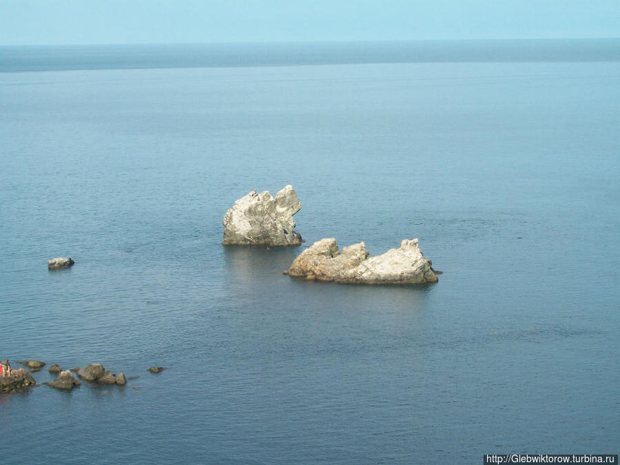 Мыс Плака в июльский день Утес, Россия