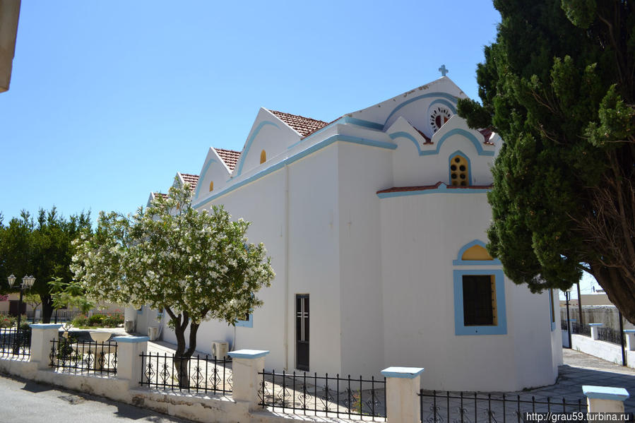 Церковь Успения Пресвятой Богородицы Эмбона, остров Родос, Греция