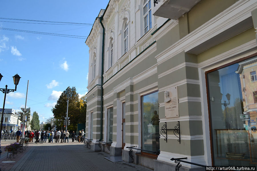 Дом купца Шоршорова, в настоящее время- Музейно- выставочный комплекс. Тамбов, Россия