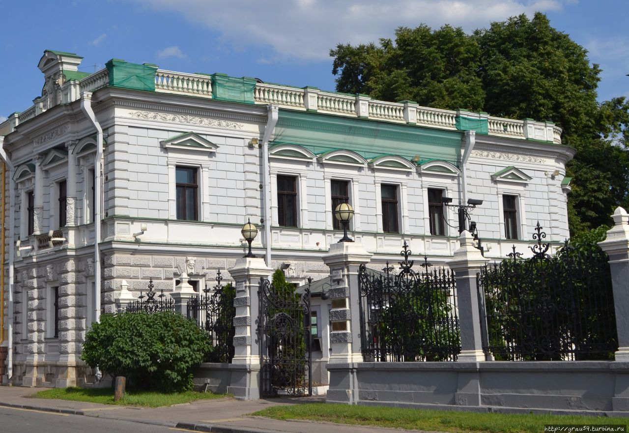 Городская усадьба  П. И. Харитоненко Москва, Россия