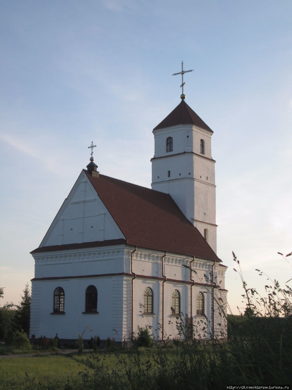 Прогулка по городищу с валами и собором Заславль, Беларусь