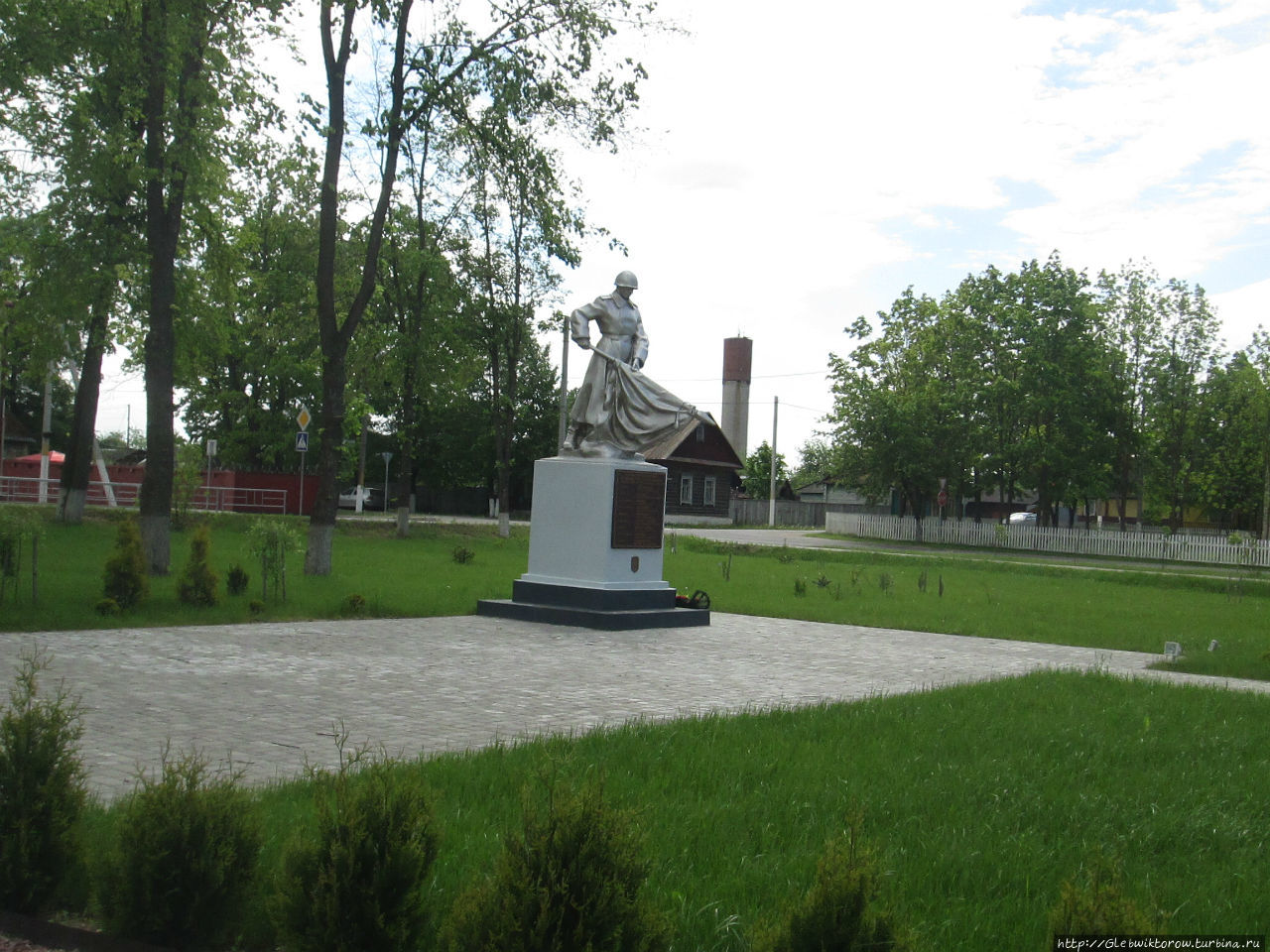 Прогулка по паркам с памятниками Верхнедвинск, Беларусь