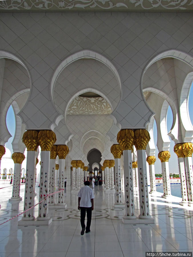 Мечеть шейха зайда в абу даби фото туристов