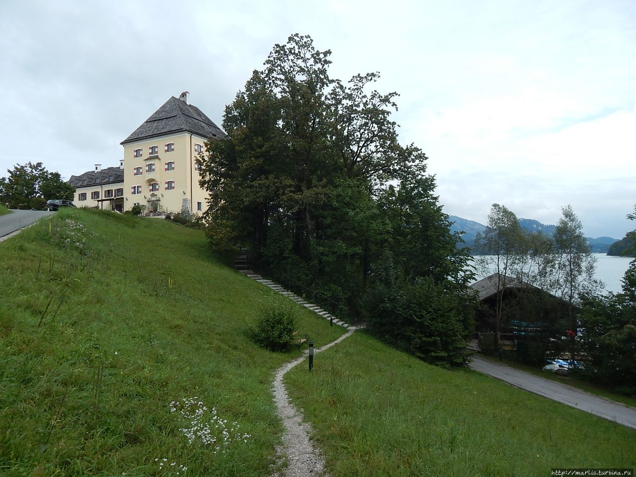 Замок Фушль Озеро Фушль, Австрия