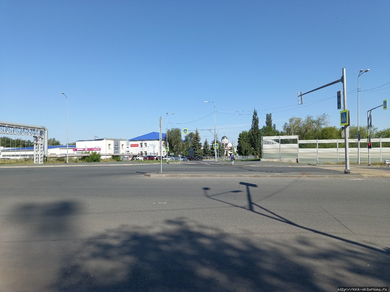 Вид на эту улицу с обратной стороны Самара, Россия