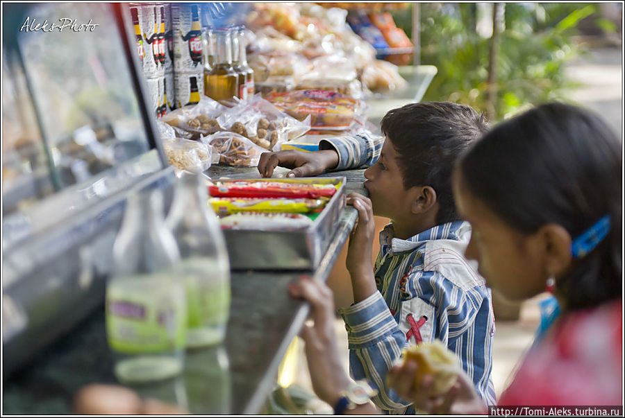 Любители сладкого. Настреляли деньжат, теперь можно что-нибудь прикупить...
*