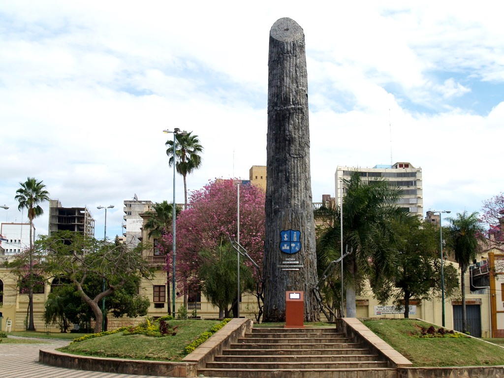 Главная площадь Асунсьона / Plaza de Armas