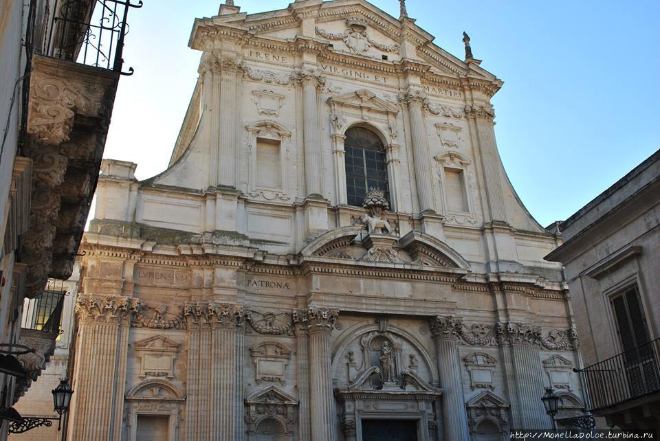 Киеза ди Сант Ирэнэ дэи Тэатини а Лечче / Chiesa di Sant'Irene dei Teatini a Lecce