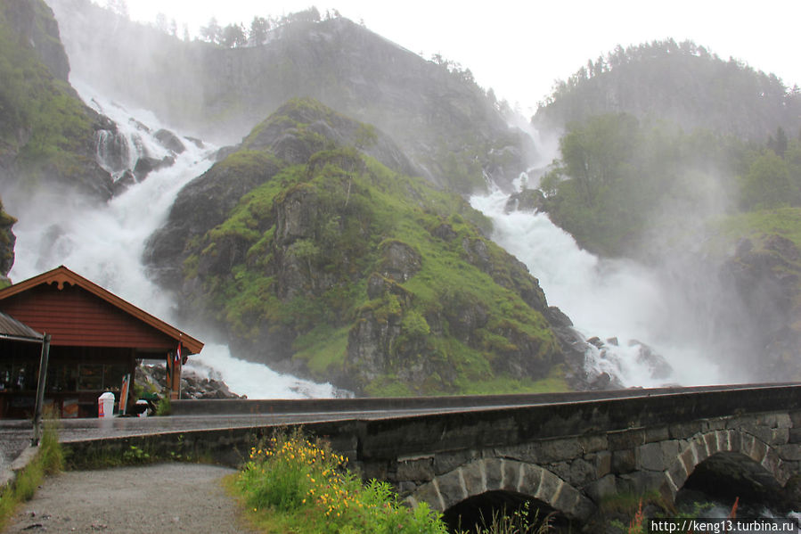 Дорогой водопадов Западная Норвегия, Норвегия