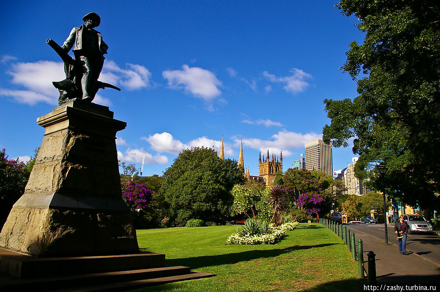 Вход во все парки города, в том числе и Королевский Ботанический сад, основанный в 1816 году, бесплатный. Сидней, Австралия