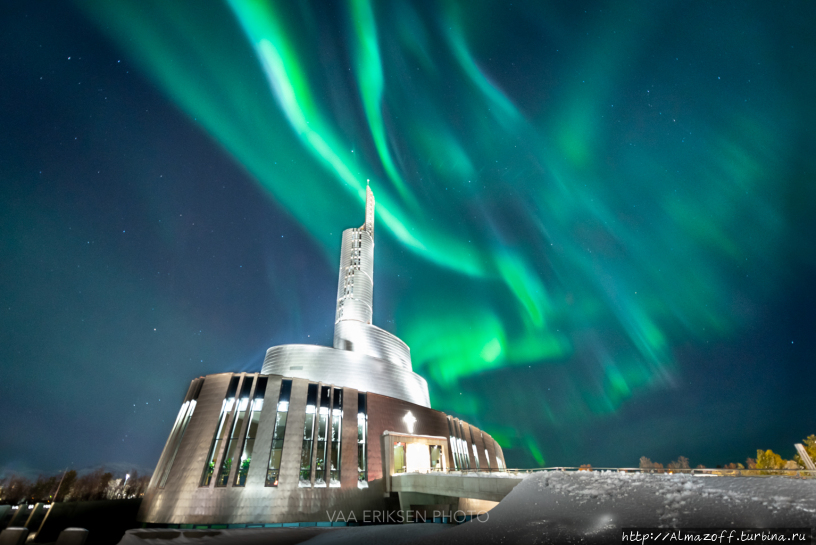 Церковь северного сияния Альта, Норвегия