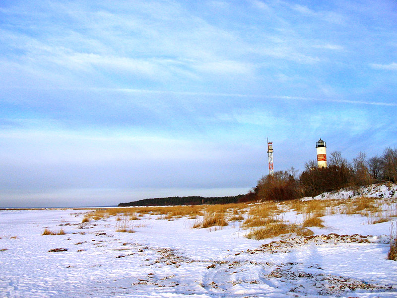 Усть-Нарвский маяк Нарва-Йыэсуу, Эстония