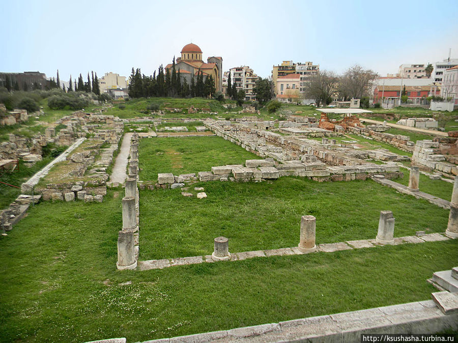 Афинские прогулки (ч.2) По улице Гермеса Афины, Греция