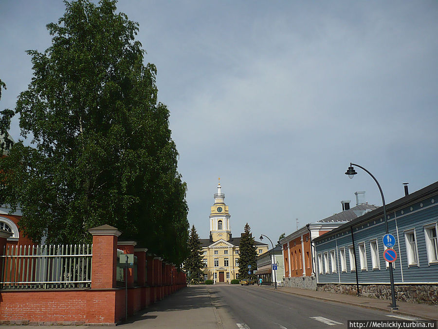 Небольшая прогулка по центру Хамины Хамина, Финляндия