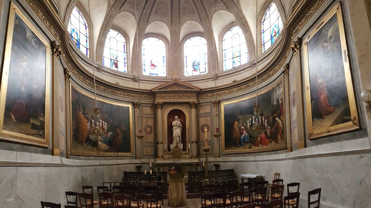 Париж 2018 — Церковь Сент-Этьен-дю-Мон Париж, Франция