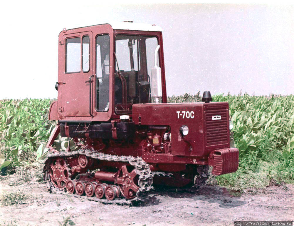 Молдавский Т-70, на основе которого МТЗ создал современный трактор для Молдовы Минск, Беларусь