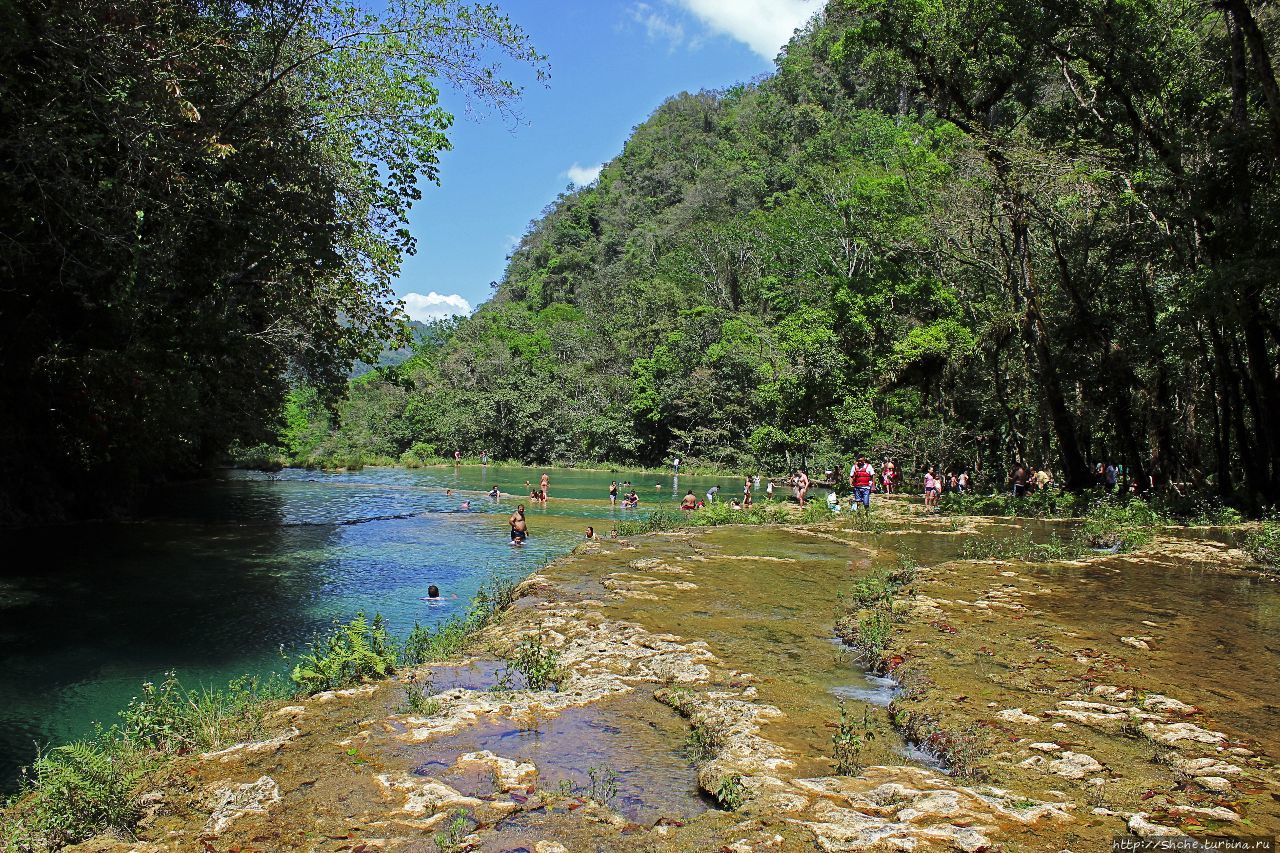 Каскады Semuc Champey — самое фотогеничное место Гватемалы Семук-Чампеу Чудо Природы, Гватемала