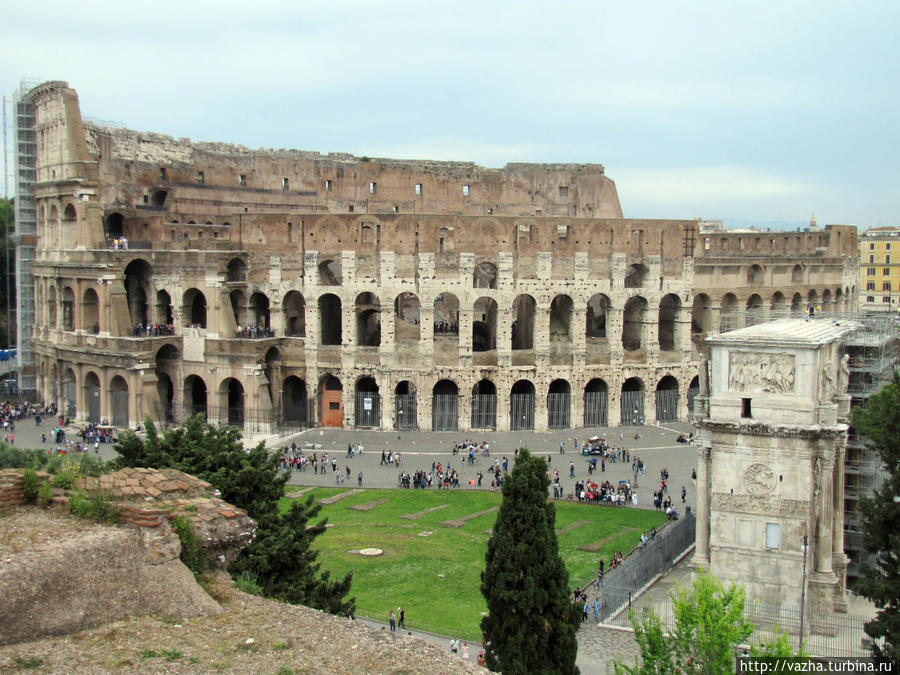 Римский Колизей. Рим, Италия
