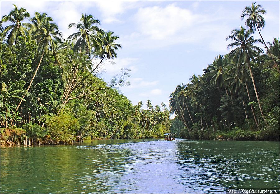 *Лобок – это еще и река, самая крупная на острове. Она пересекает его с севера на юг и впадает во внутреннее море, разделяющее острова Бохол и Минданао Остров Бохол, Филиппины