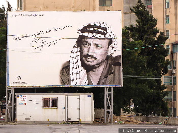 Вездесущий Арафат. Рамалла, Палестина