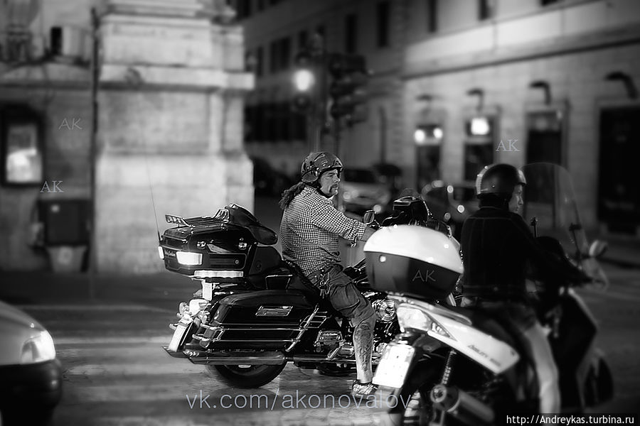 Ночной рим и бомжи Рим, Италия