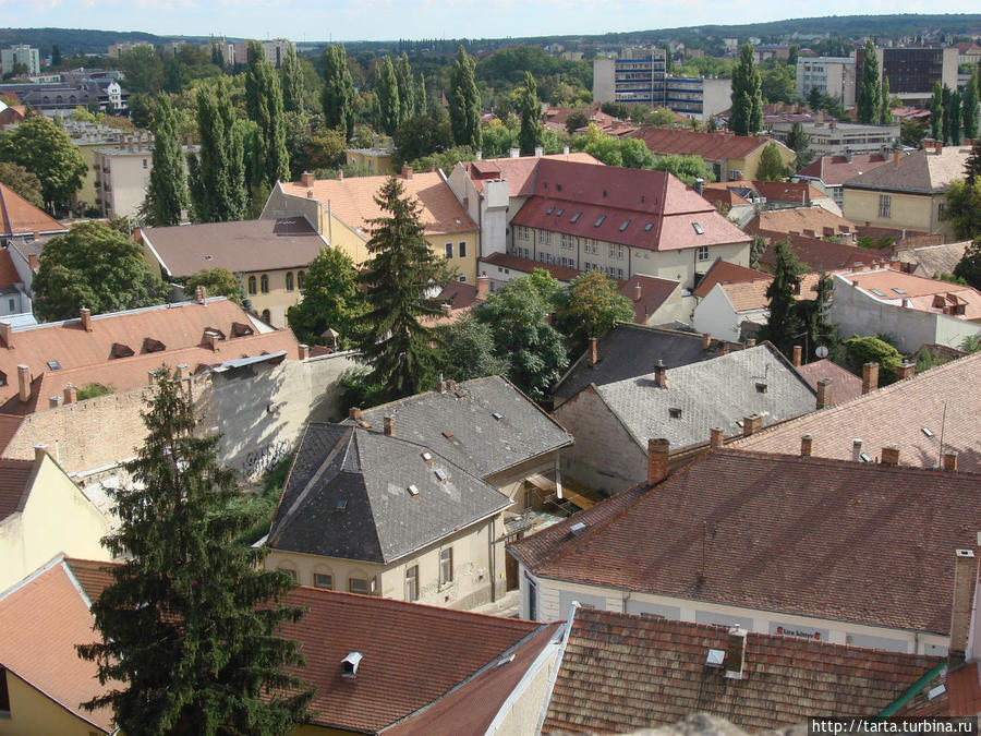 Панорама завораживает Эгер, Венгрия