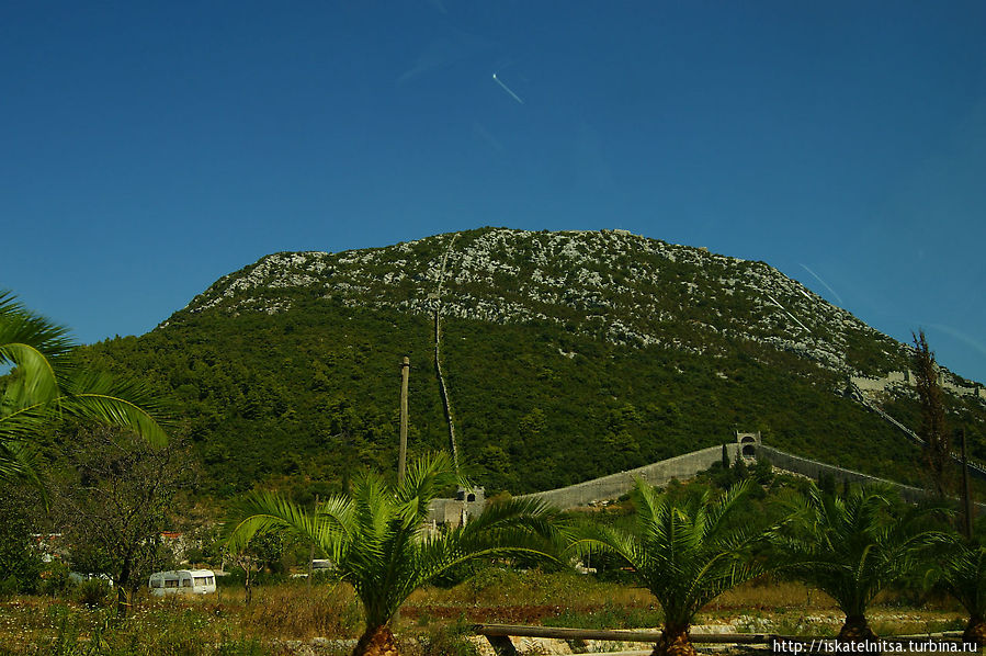 Крепость еще с тех вемен, когда в Далмации ыли итальянцы Корчула, остров Корчула, Хорватия
