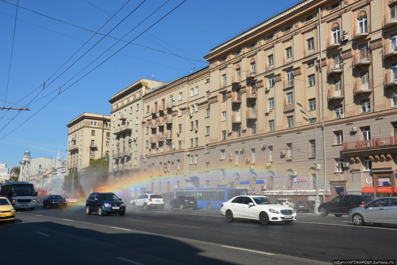 Радуга над Садовым кольцом