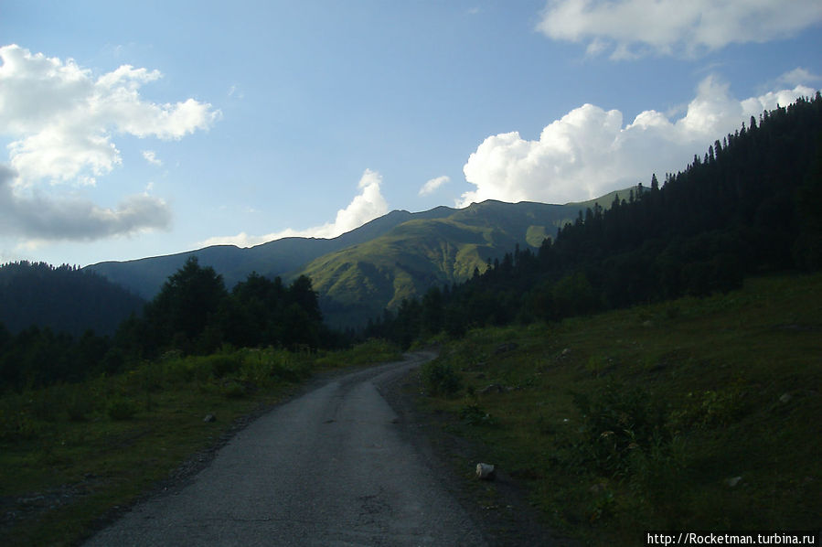 есть путь вперед Гагрский район, Абхазия