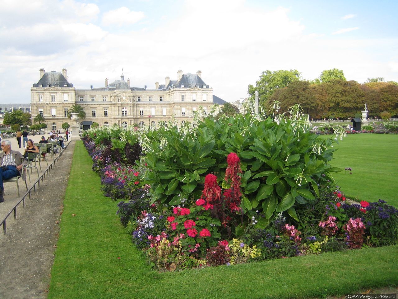 Люксембургский Сад Париж, Франция