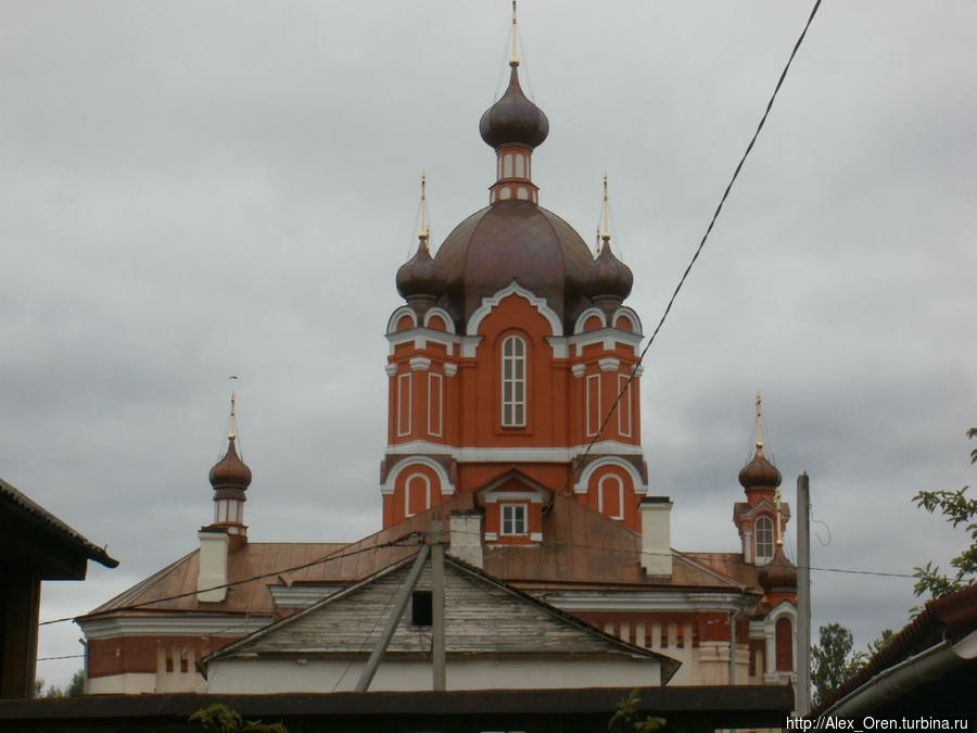 Уездный город Новгородской губернии Тихвин, Россия