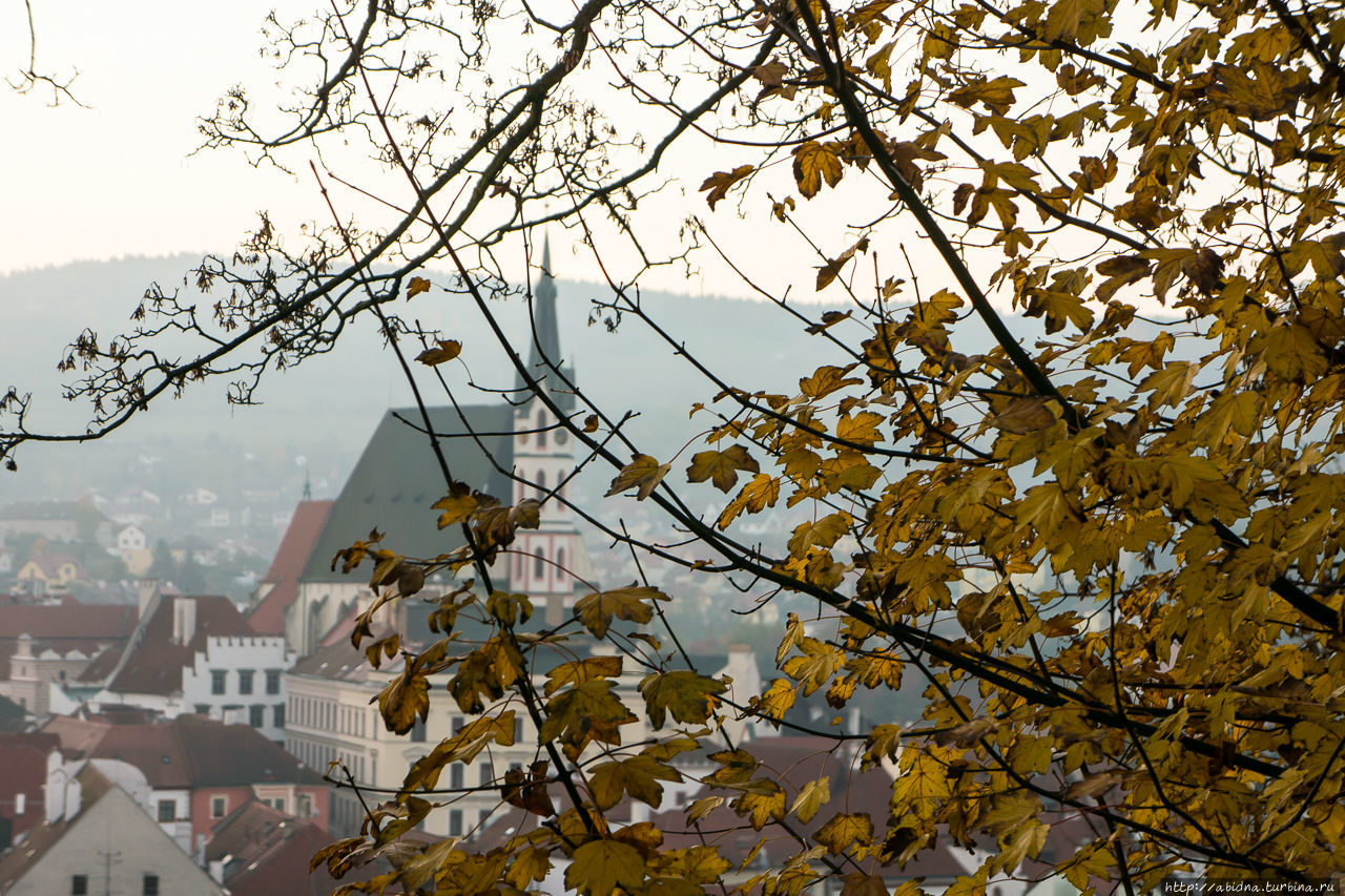 Осень в Чешском Крумлове Чешский Крумлов, Чехия