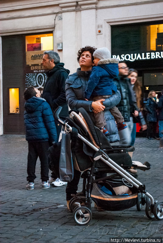 Рим вечерний Рим, Италия