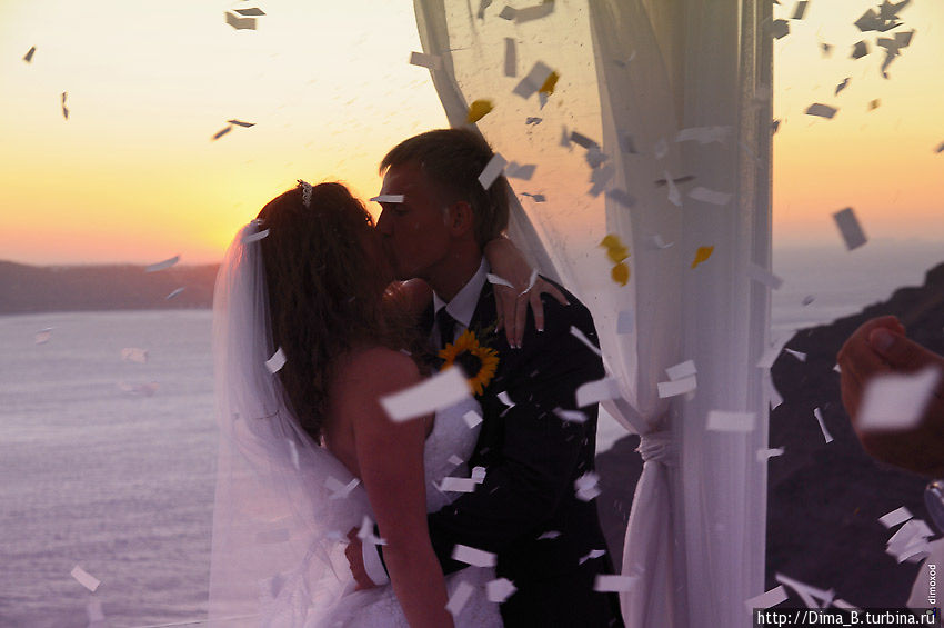 Свадьба на Санторини. Вы приглашены. Остров Санторини, Греция