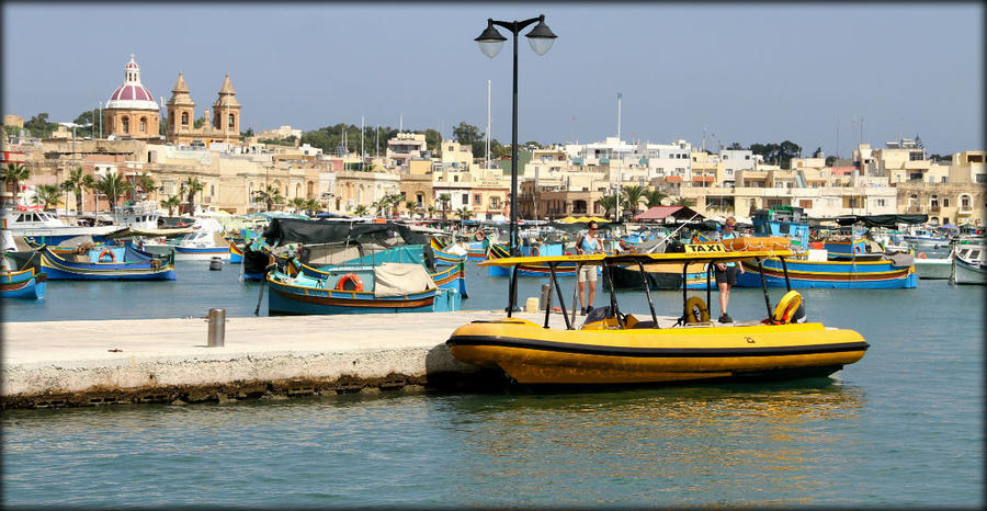 Рыбацкий поселок Марсашлокк Марсашлокк, Мальта