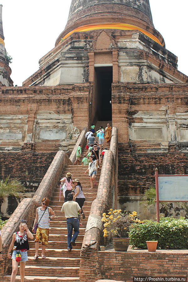 Аюттхая, 3-й день, Храм Ват Яй Чай Монгкол (Wat Yai Chai Mon Аюттхая, Таиланд