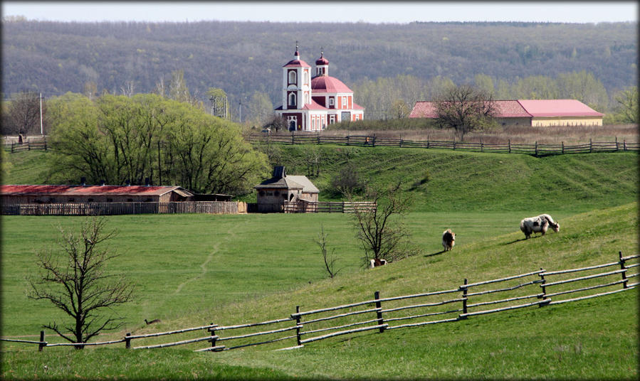 Пейзажи Кудыкиной горы Каменка, Россия