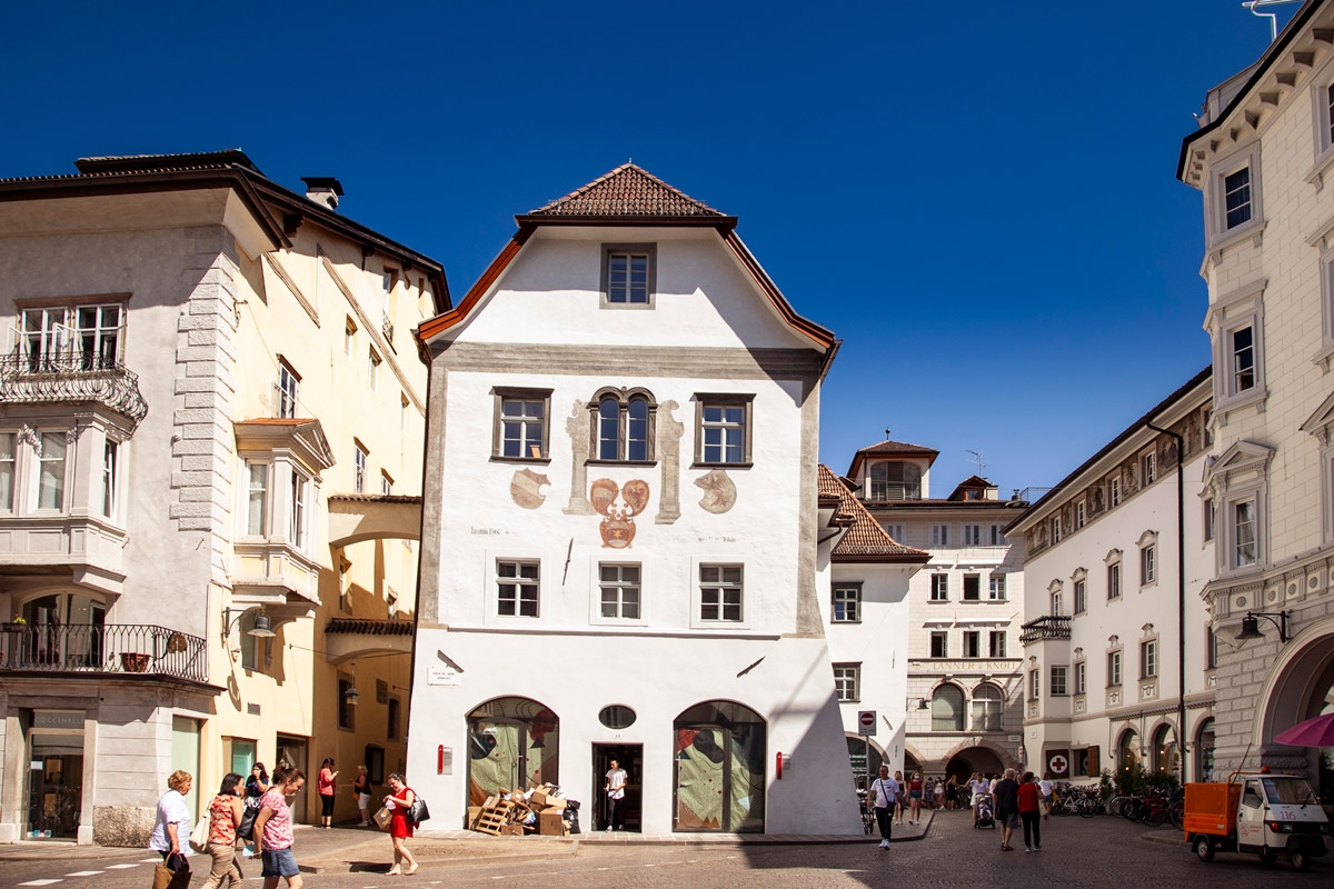 Архитектура, история города Bolzano Бользано, Италия
