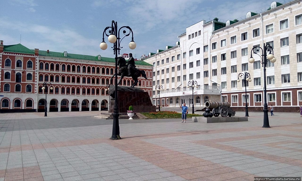 Площадь Оболенского-Ноготкова Йошкар-Ола, Россия